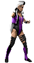 gif of sindel's win animation from mk