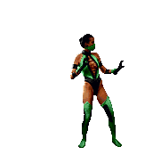 gif of jade's win animation from mk